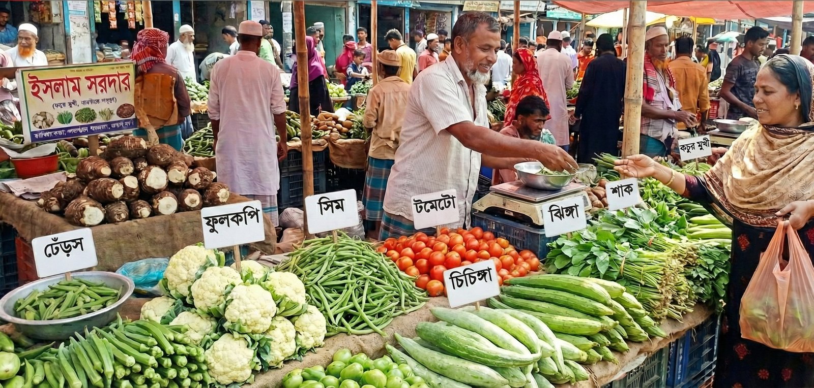 স্বস্তি ফিরেছে, কমেছে সবজির দাম