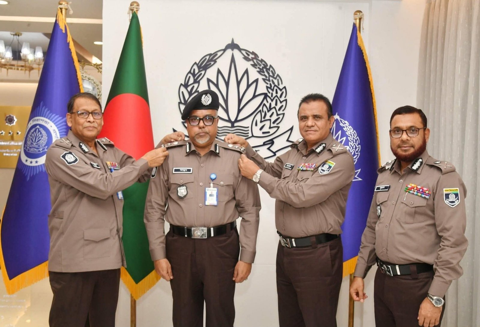 তাড়াইলের কৃতী সন্তান আব্দুল্লাহ আল মামুন ডিআইজি হিসেবে পদোন্নতি পেলেন