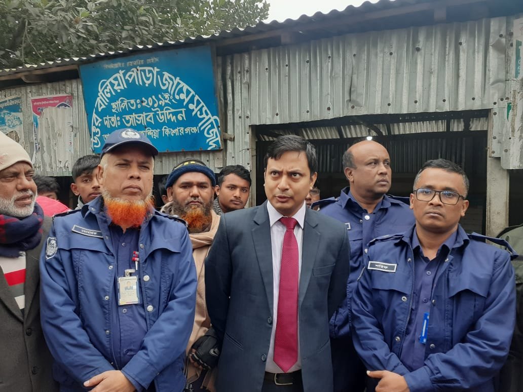 বালিয়াপাড়ায় মসজিদে কোরআন শরীফ পুড়িয়ে দেওয়ার ঘটনায় তদন্ত ও প্রতিক্রিয়া