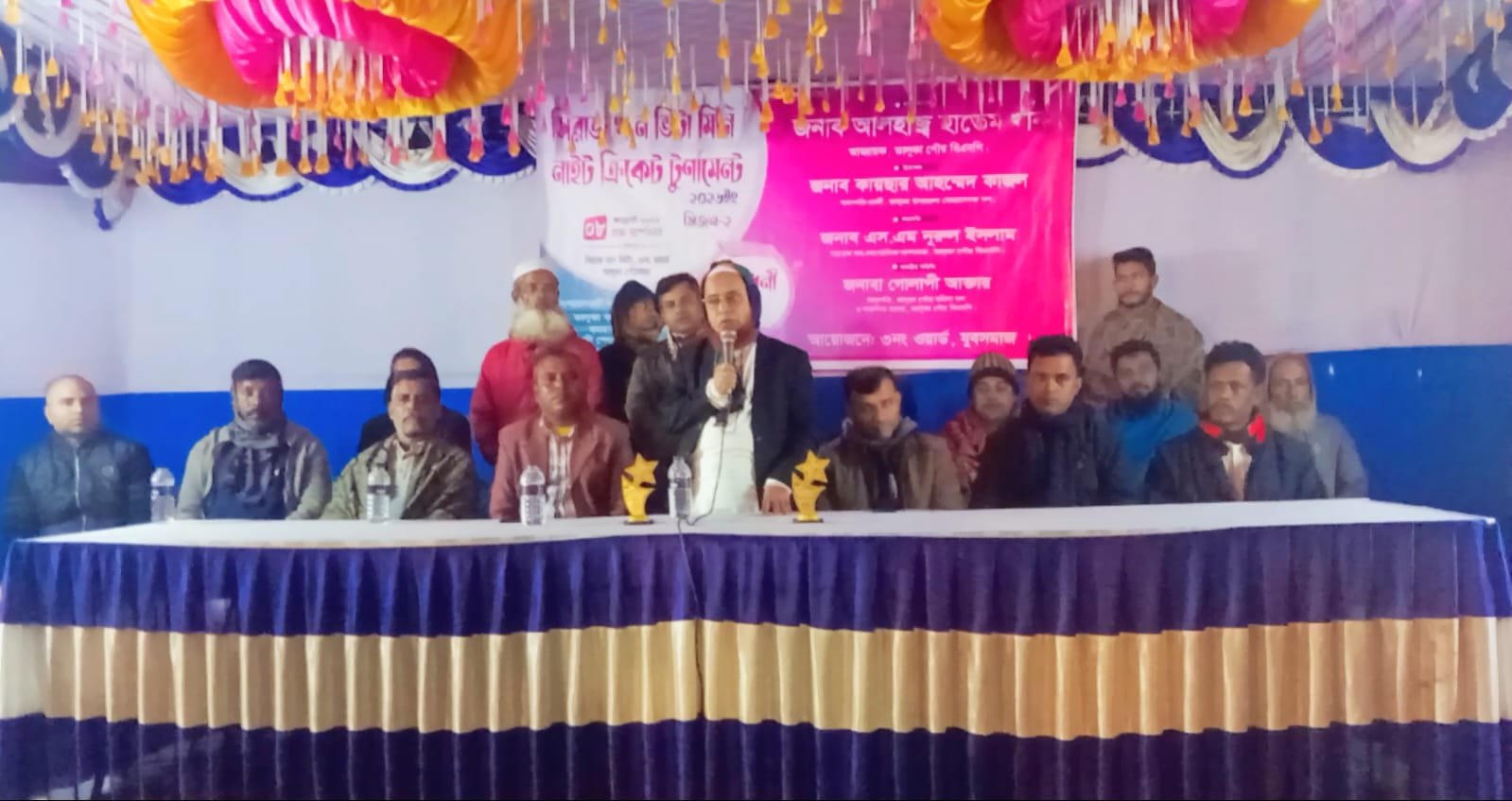 যুব সমাজকে মাদক ও অপরাধ থেকে দূরে রাখতে খেলাধুলার বিকল্প নেই : পৌর বিএনপির আহবায়ক আলহাজ্ব হাতেম খান