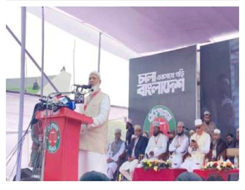 চাঁদাবাজি ও মামলা বাণিজ্যের বিরুদ্ধে কঠোর হুঁশিয়ারি ডা. শফিকুর রহমানের