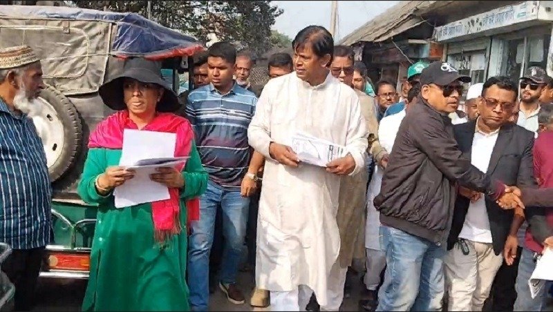 ঢাকা-১ অধিকার ও ন্যায়বিচারের প্রত্যয়ে ধানের শীষের প্রচারণায় মুখরিত নবাবগঞ্জ