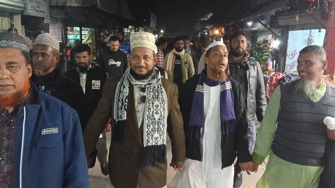 যাত্রাপুরে জামায়াতে ইসলামীর নির্বাচনী মিছিল ও জনসভার দাওয়াতি কর্মসূচি সফলভাবে সম্পন্ন