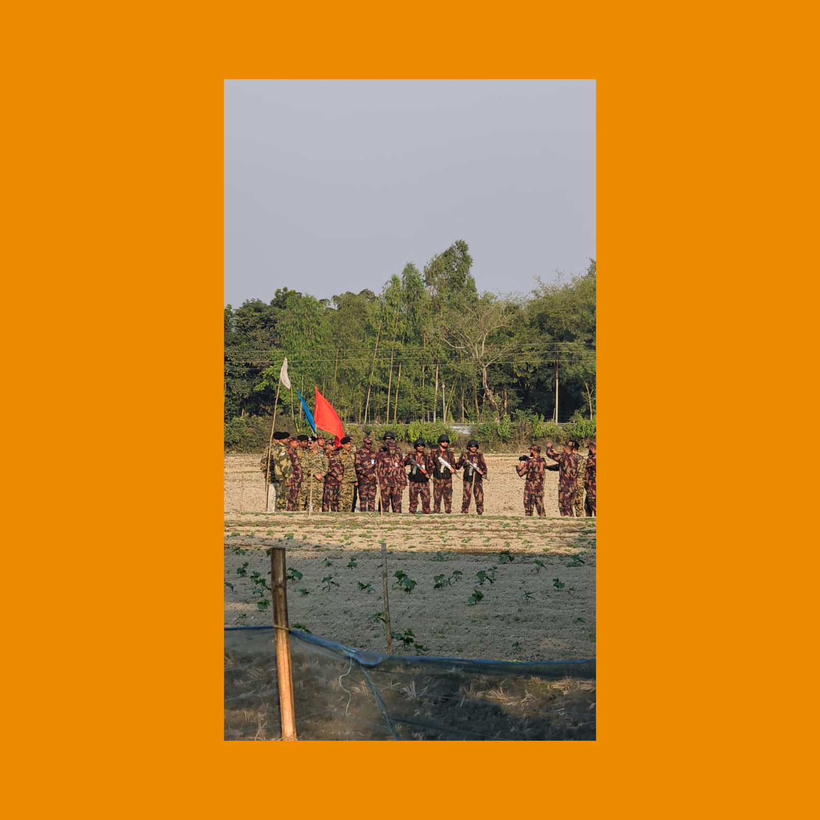 কুড়িগ্রামের ফুলবাড়ী সীমান্তে আবারও বিএসএফের সড়ক নির্মাণ, কাল বিজিবি-বিএসএফ ব্যাটালিয়ন কমান্ডার পর্যায়ে পতাকা বৈঠক অনুষ্ঠিত হবে।