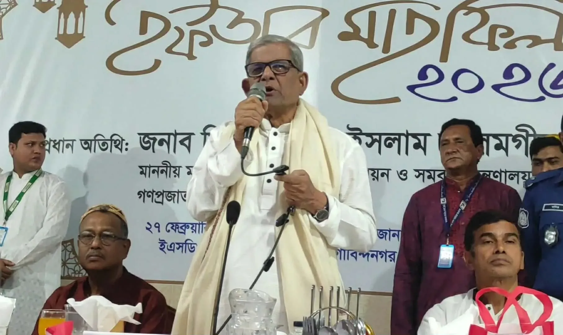আমরা কোনোদিনও হার মানিনি, হার মানবো না: ঠাকুরগাঁওয়ে মির্জা ফখরুল
